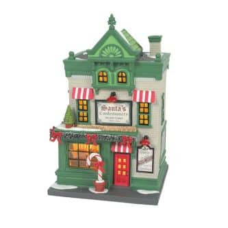 Santas Corner Confectionery Christmas In The City Village Dept 56