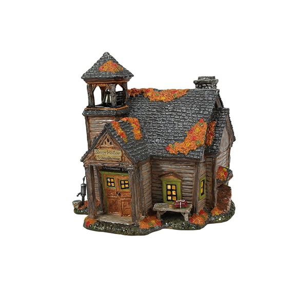 Sleepy Hollow School House Halloween Village Dept 56