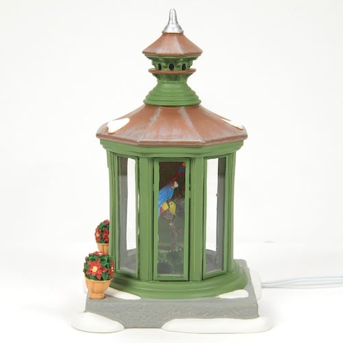 an Aviary in Honor Dickens Village Dept 56 Side Two