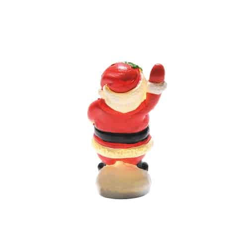 Blow Mold Santa Village Accessory Dept 56 Back