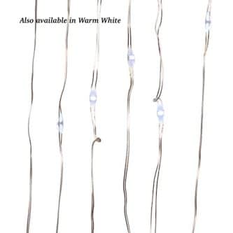 Clear Wire Fairy 50 Light LED Two Colors 2