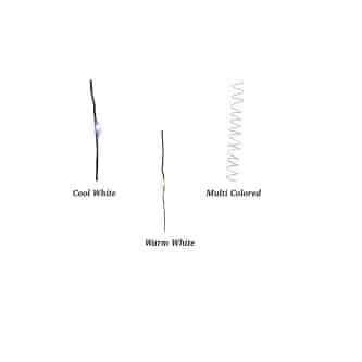 Fairy 50 Light LED Light Set Three Colors