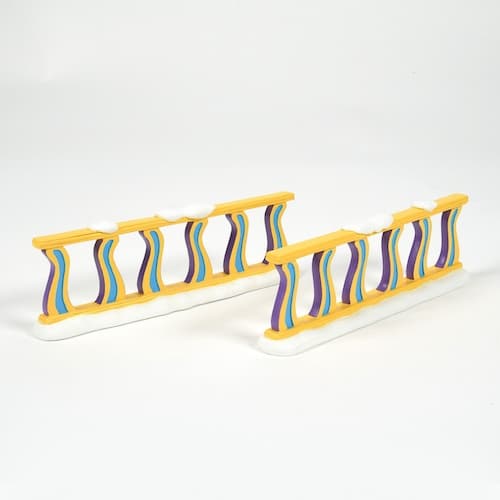 Grinch Street Fence Grinch Village Dept 56 Side