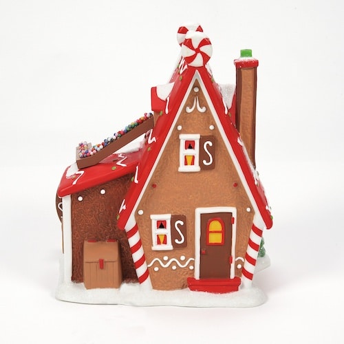 Sprinkle Mill North Pole Village Dept 56 Back