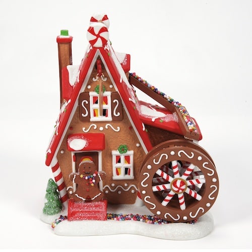 Sprinkle Mill North Pole Village Dept 56 Front