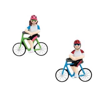 Time For A Bike Ride Ornament Personalized