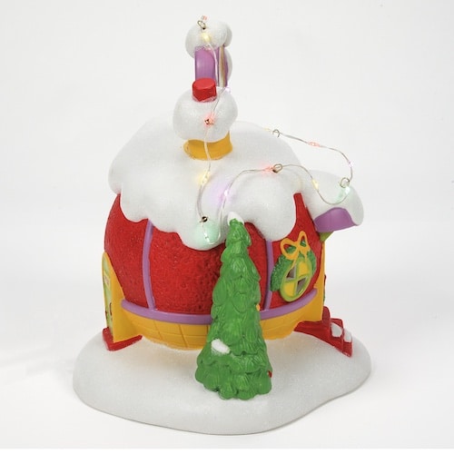Who lectric Christmas Light Repair Grinch Village Dept 56 Side