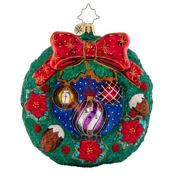 Christmas Cheer Wreath by Radko