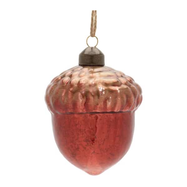 Coppery Acorn Ornament