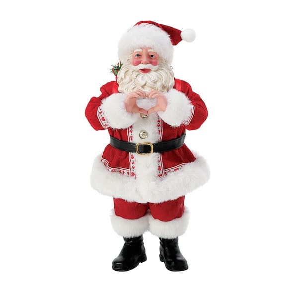 Hand Heart Santa