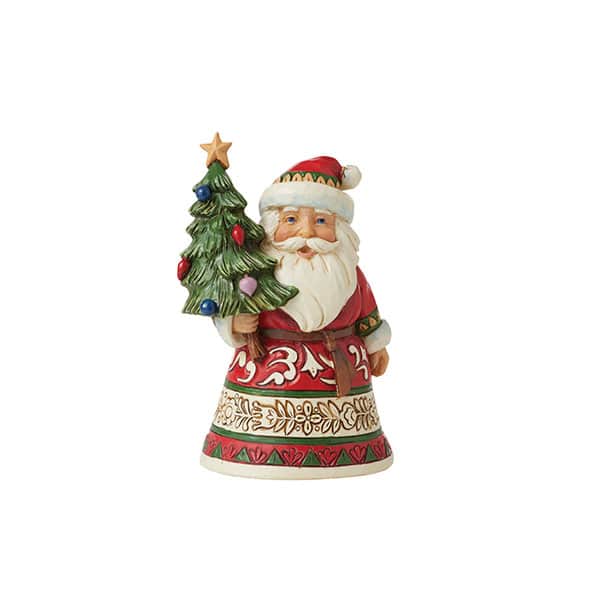 Happy Mini Santa Figurine by Jim Shore