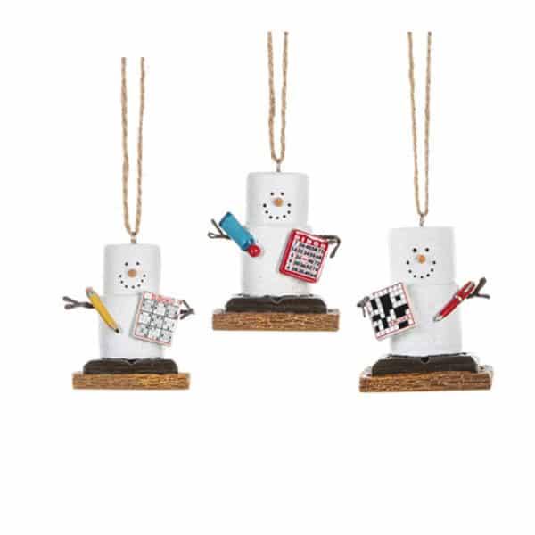 Smores Game Night Ornament