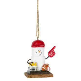 Smores Sports Fan Ornament