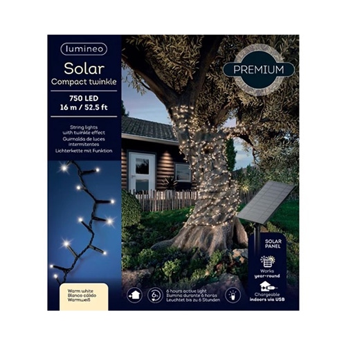 Solar Led Twinkle Two Colors Two Sizes Ww Box