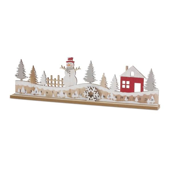 Snowman Christmas Countdown Advent Calendar