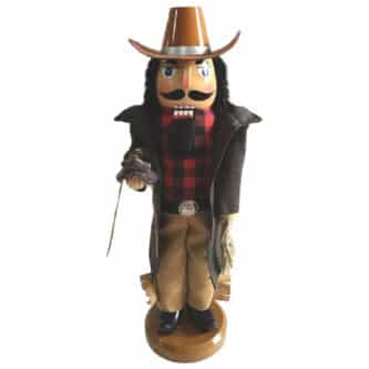 Leather Duster Cowboy Nutcracker