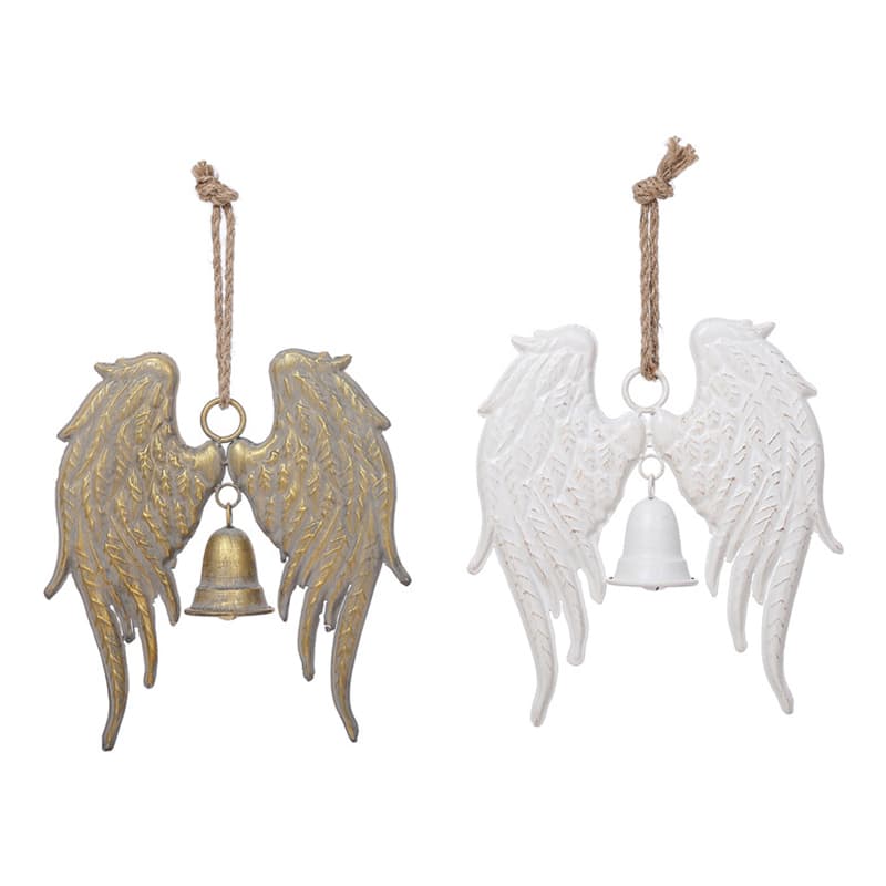 Angel Wings with Bell Metal Ornaments