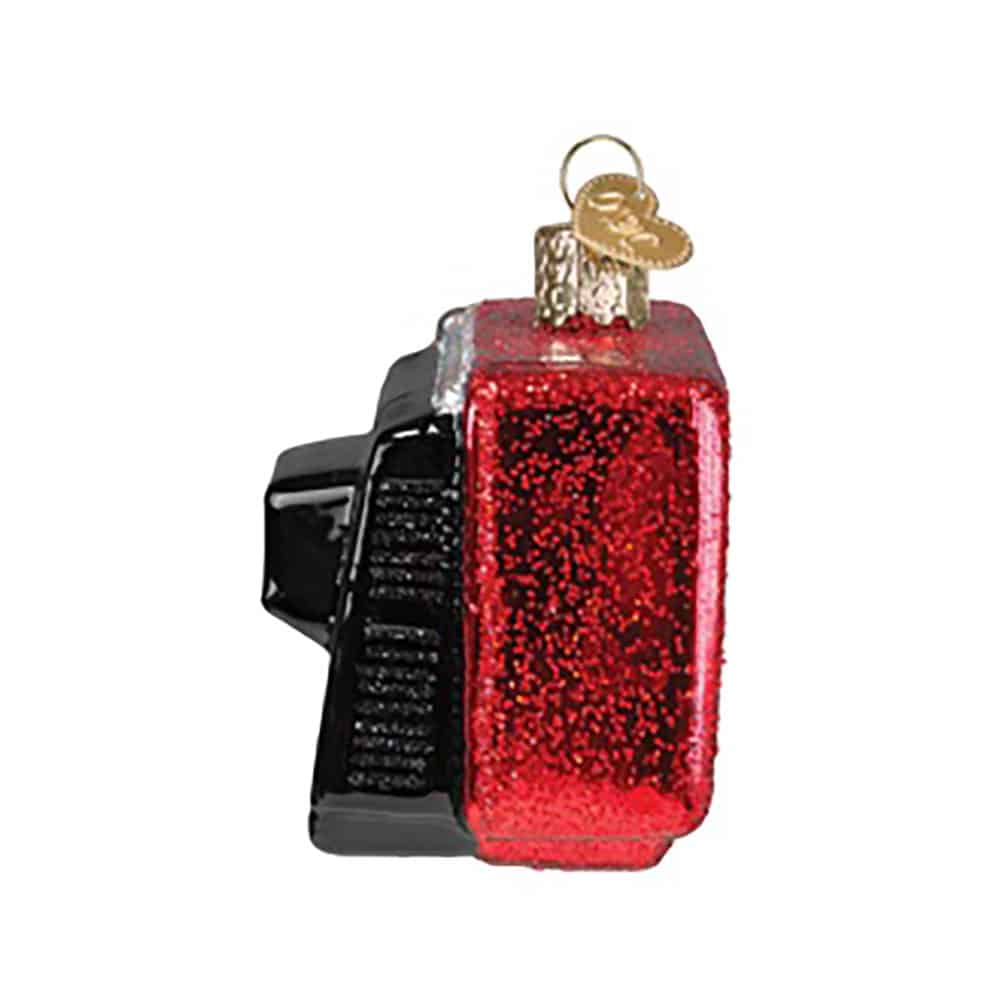 24 Hour Christmas Channel Tv Ornament Old World Christmas Side