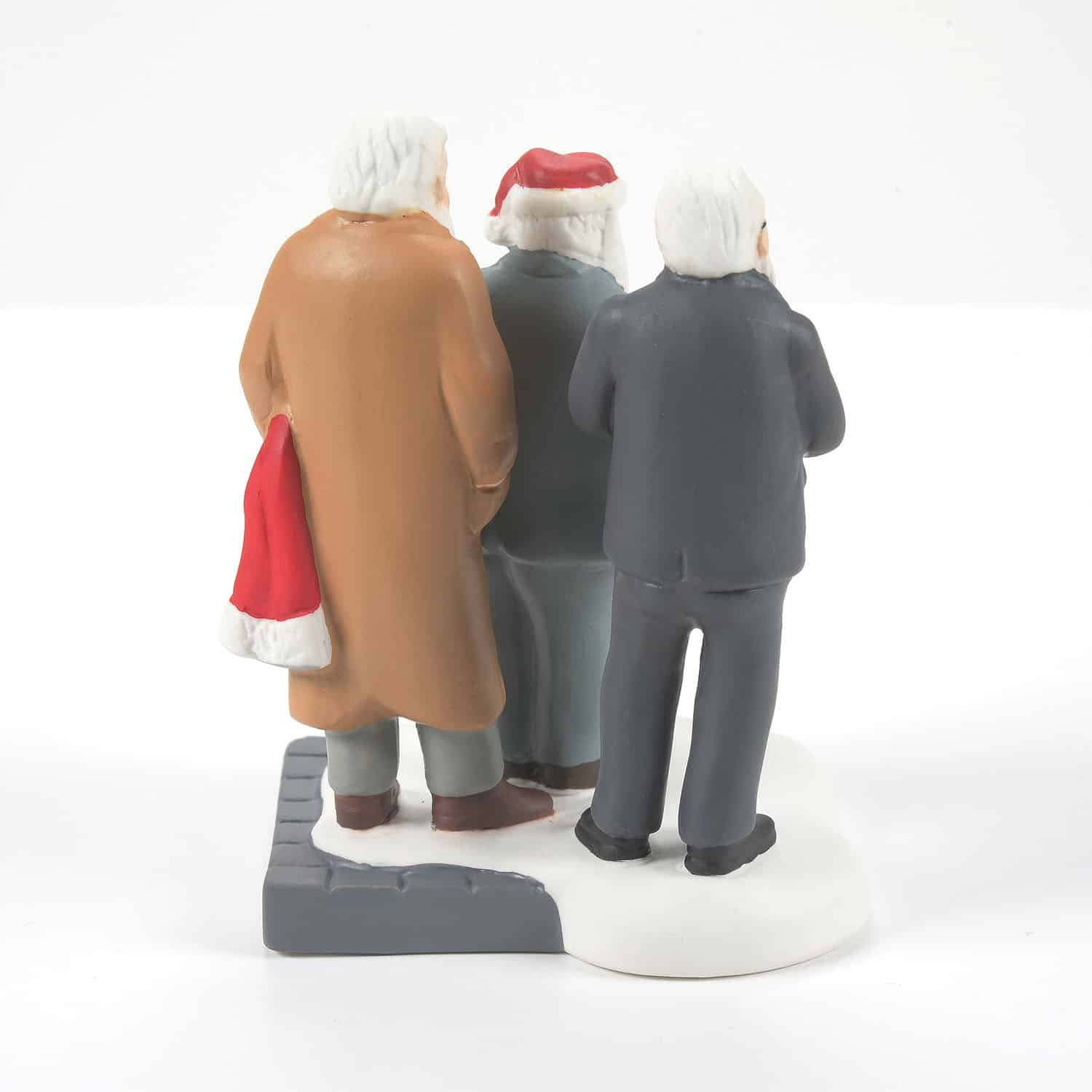 a Shave in Time Christmas in the City D56 Back