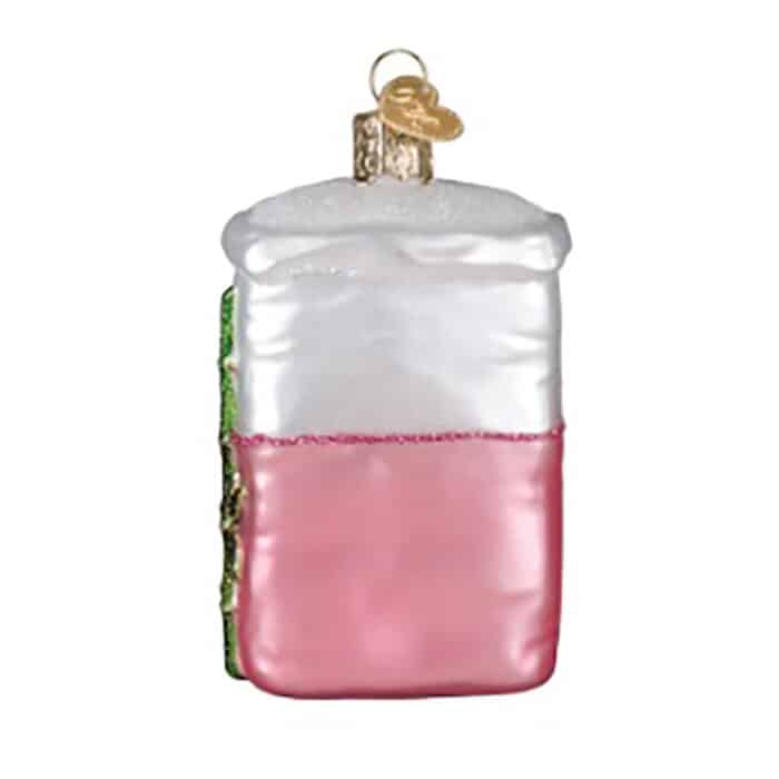 Bag of Cane Sugar Ornament Old World Christmas Back