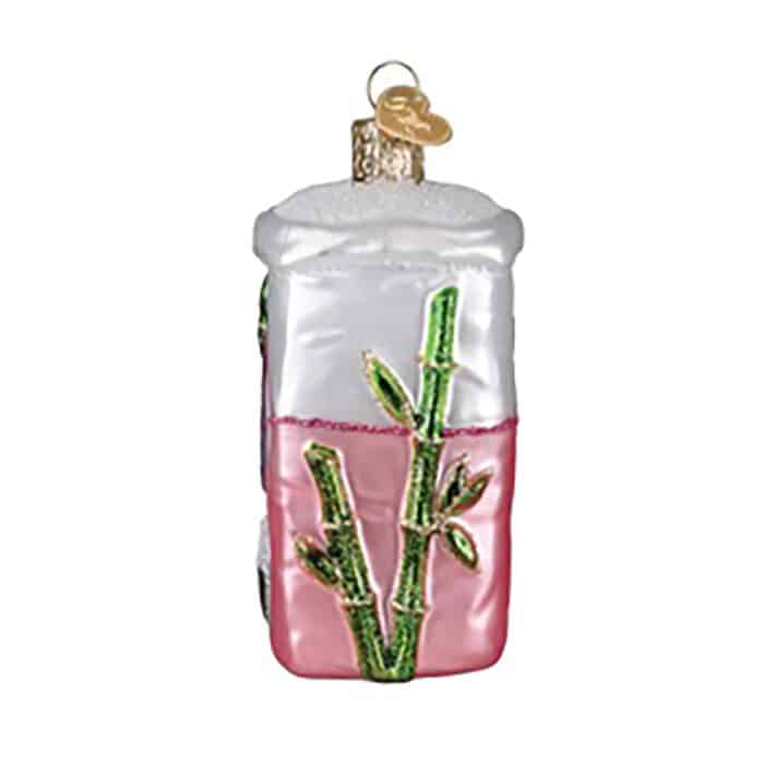 Bag of Cane Sugar Ornament Old World Christmas Side