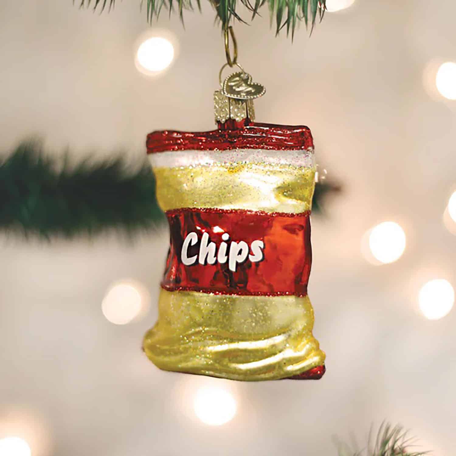 Bag of Chips Ornament Old World Christmas