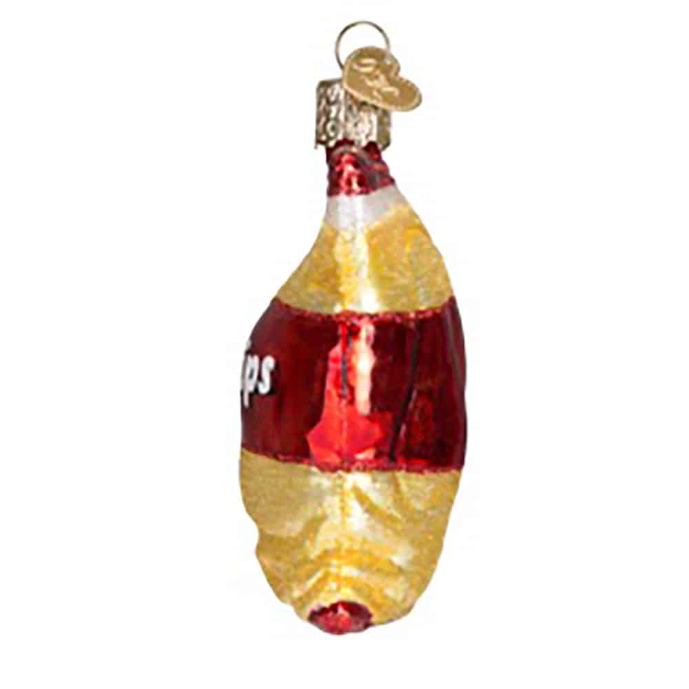 Bag of Chips Ornament Old World Christmas Side