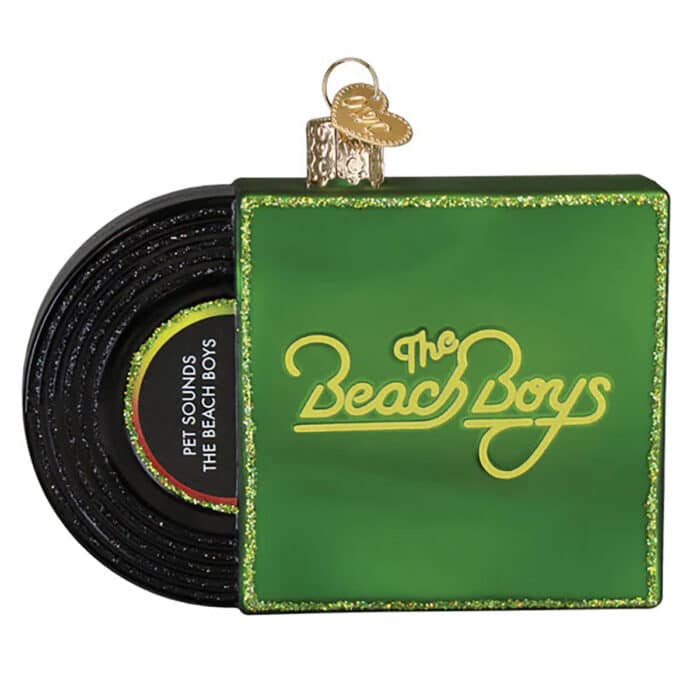 Beach Boys Pet Sounds Album Cover Ornament Old World Christmas Back