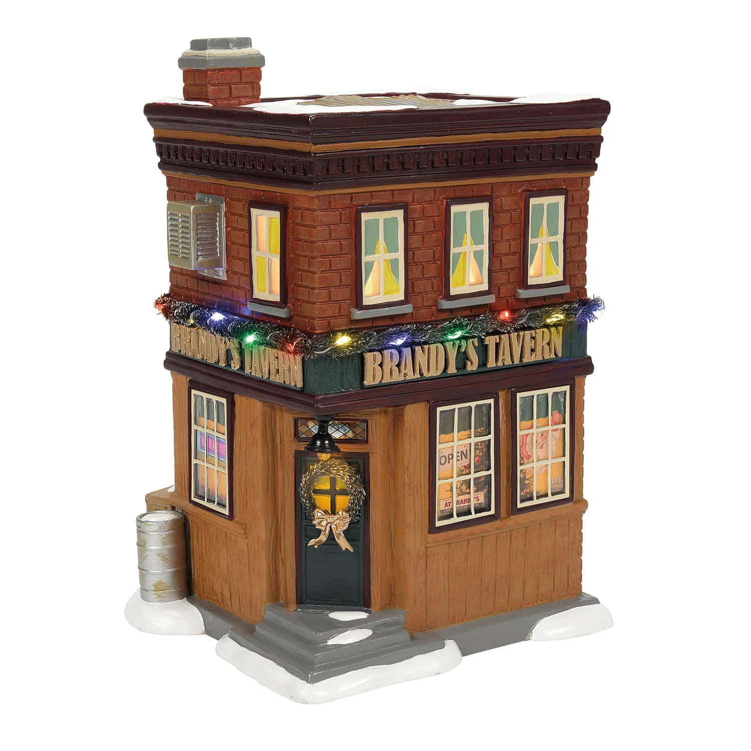 Brandys Tavern Snow Village D56 New
