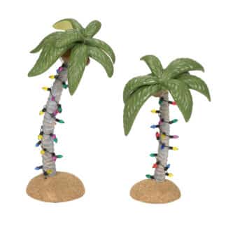 Christmas Palms Cross Product D56 New