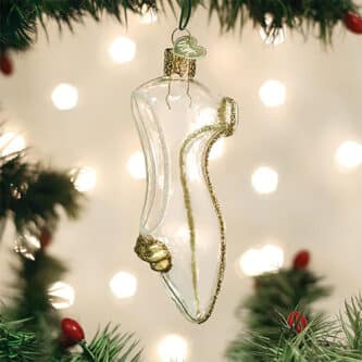 Cinderellas Slipper Ornament Old World Christmas
