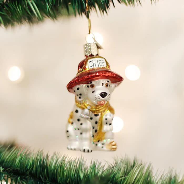 Dalmatian Chief Pup Ornament Old World Christmas