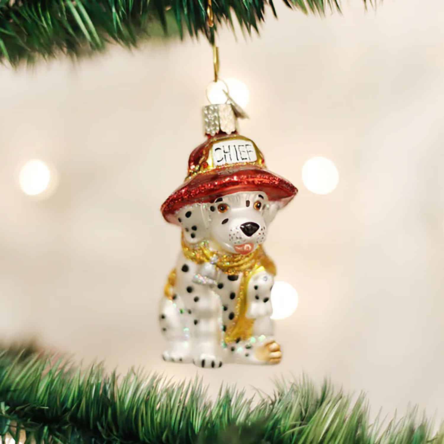 Dalmatian Chief Pup Ornament Old World Christmas