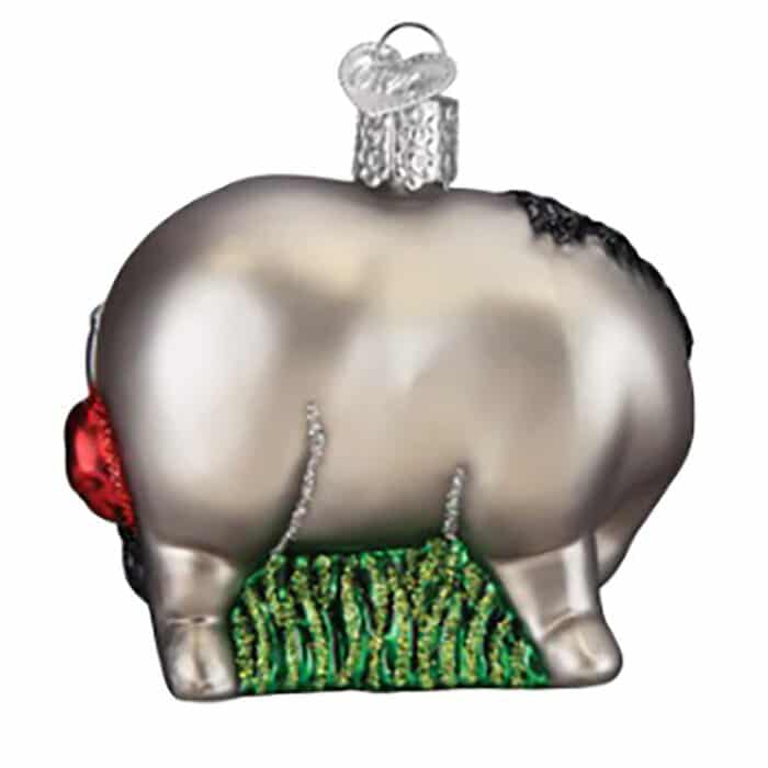Eeyore Ornament Old World Christmas Back