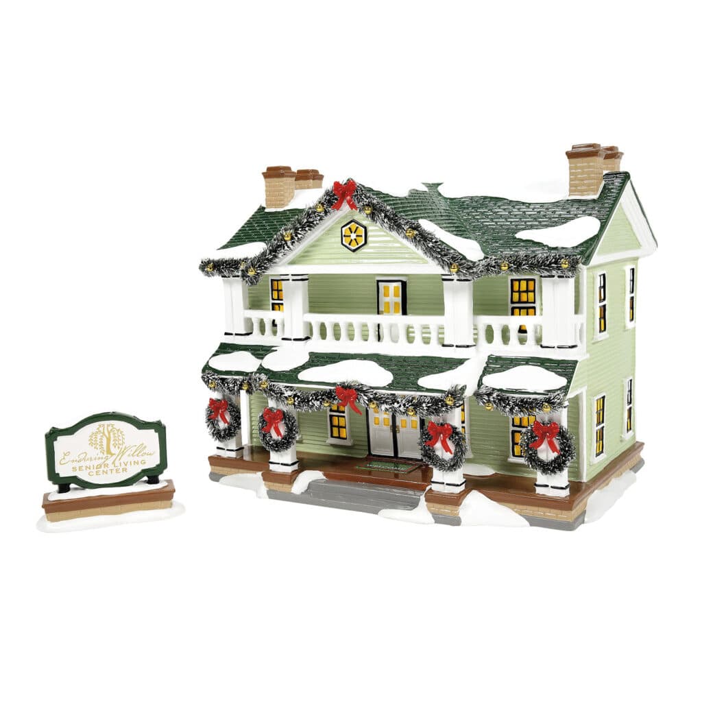 Enduring Willow Senior Center Snow Village