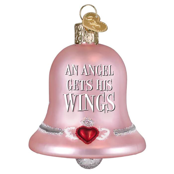 Every Time a Bell Rings Ornament Old World Christmas Back