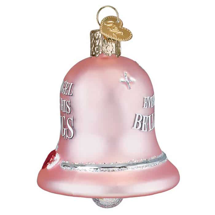 Every Time a Bell Rings Ornament Old World Christmas Side