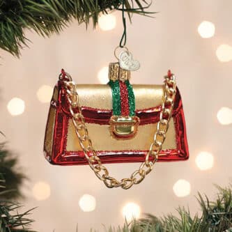 Fashion Purse Ornament Old World Christmas