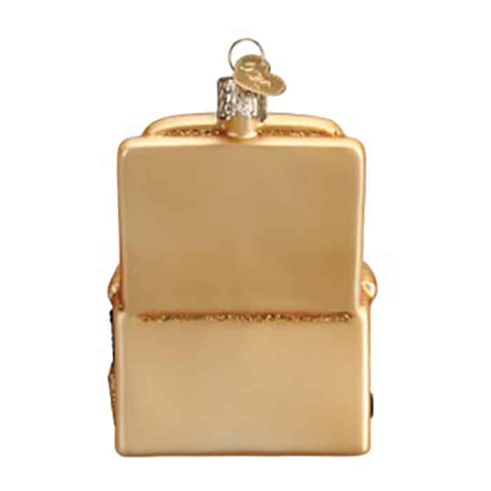 Favorite Recliner Ornament Old World Christmas Back