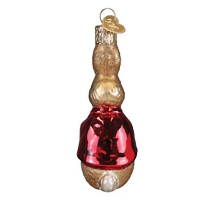 Flopsy Bunny Ornament Old World Christmas Back