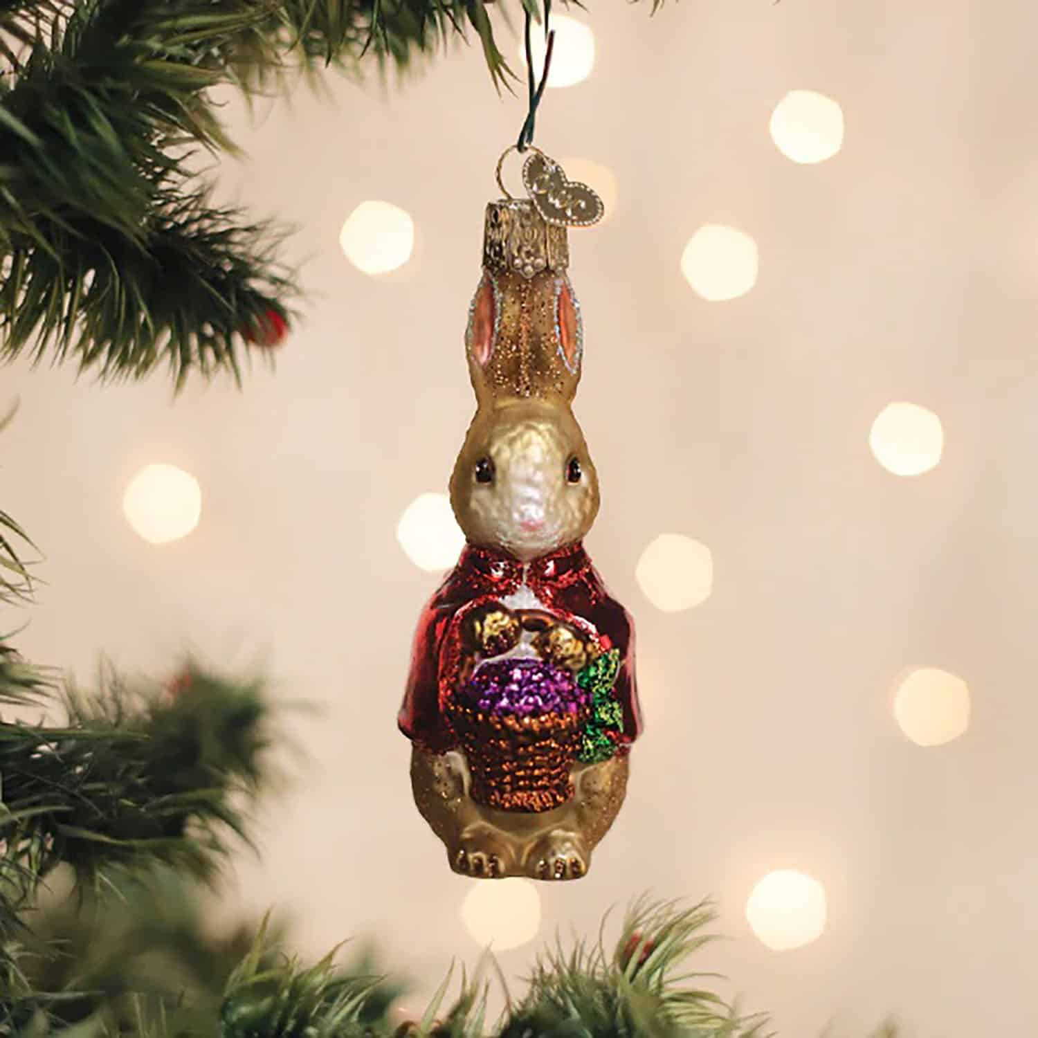 Flopsy Bunny Ornament Old World Christmas
