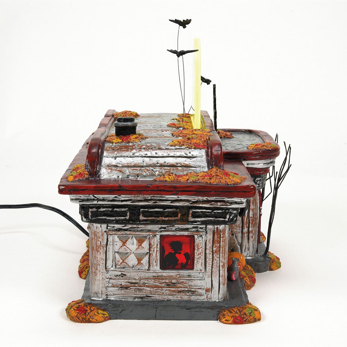 Fly by Night Diner Halloween Village D56 New Side