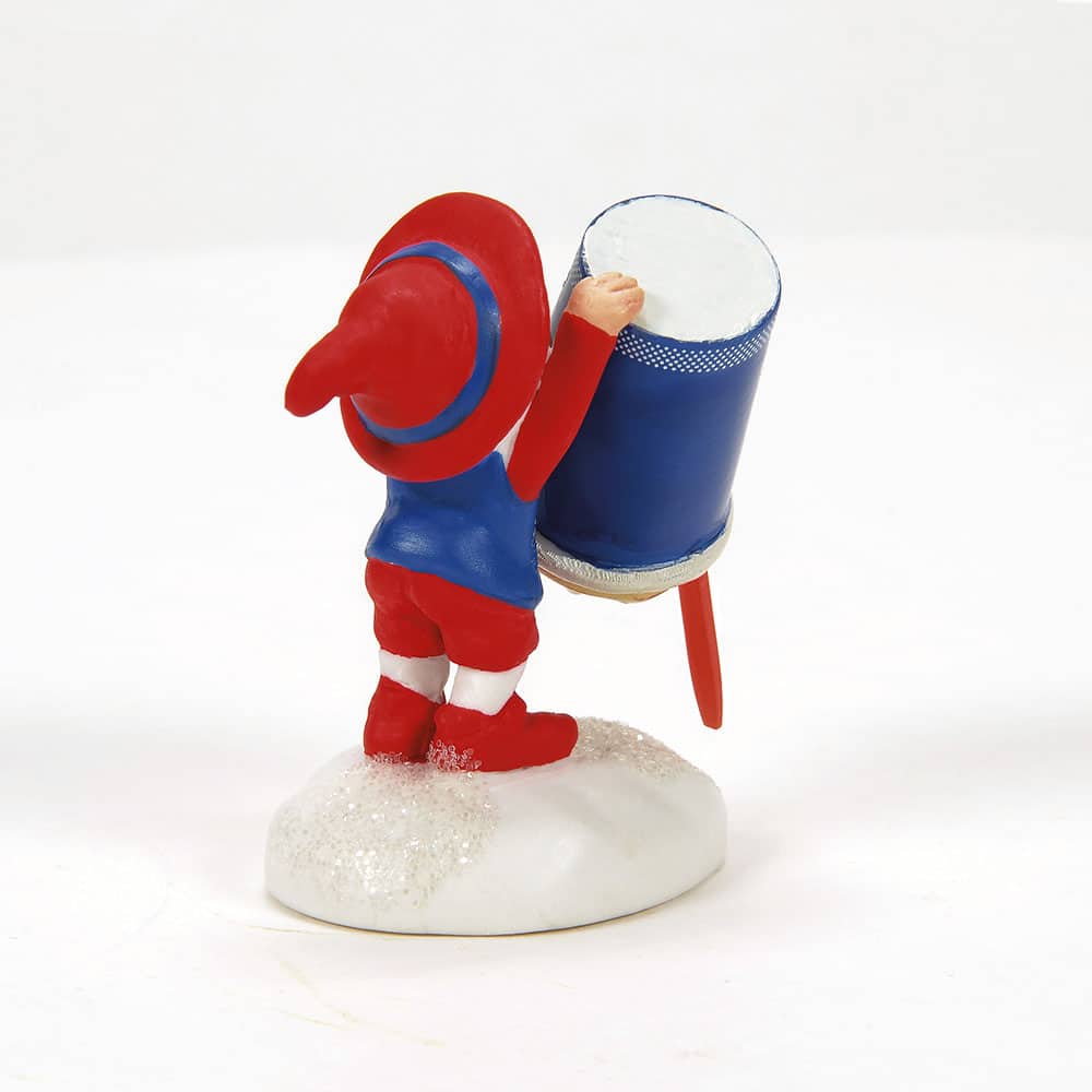 Forecasting a Blizzard North Pole Village D56 Elf Side