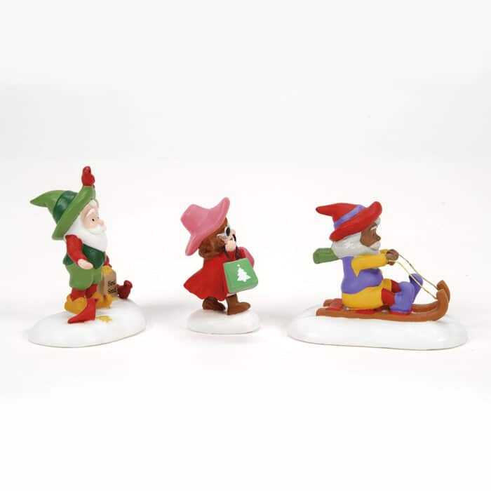 Friends Neighbors North Pole Village D56 Side