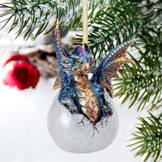 Hard Boiled Dragon Hatchling Ornament