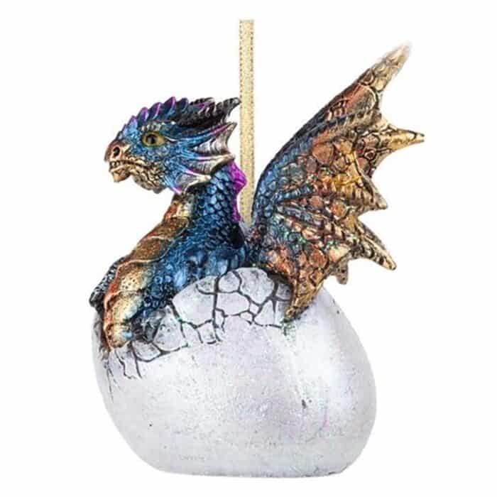 Hard Boiled Dragon Hatchling Ornament Side