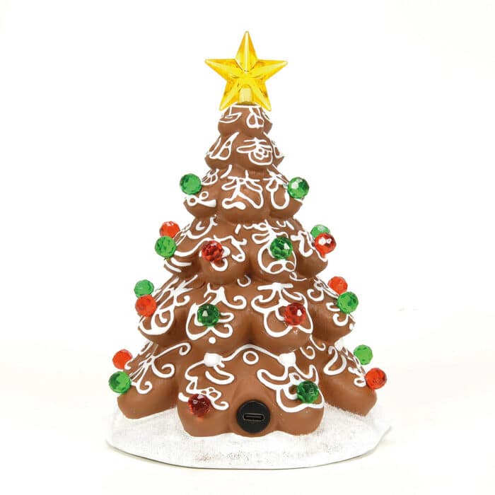 Iced in Time for Santa Tree Cross Product D56 New Back