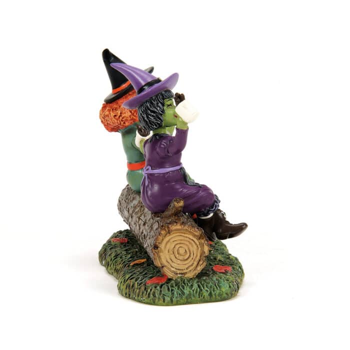 Jitter Witches Halloween Village D56 New Side