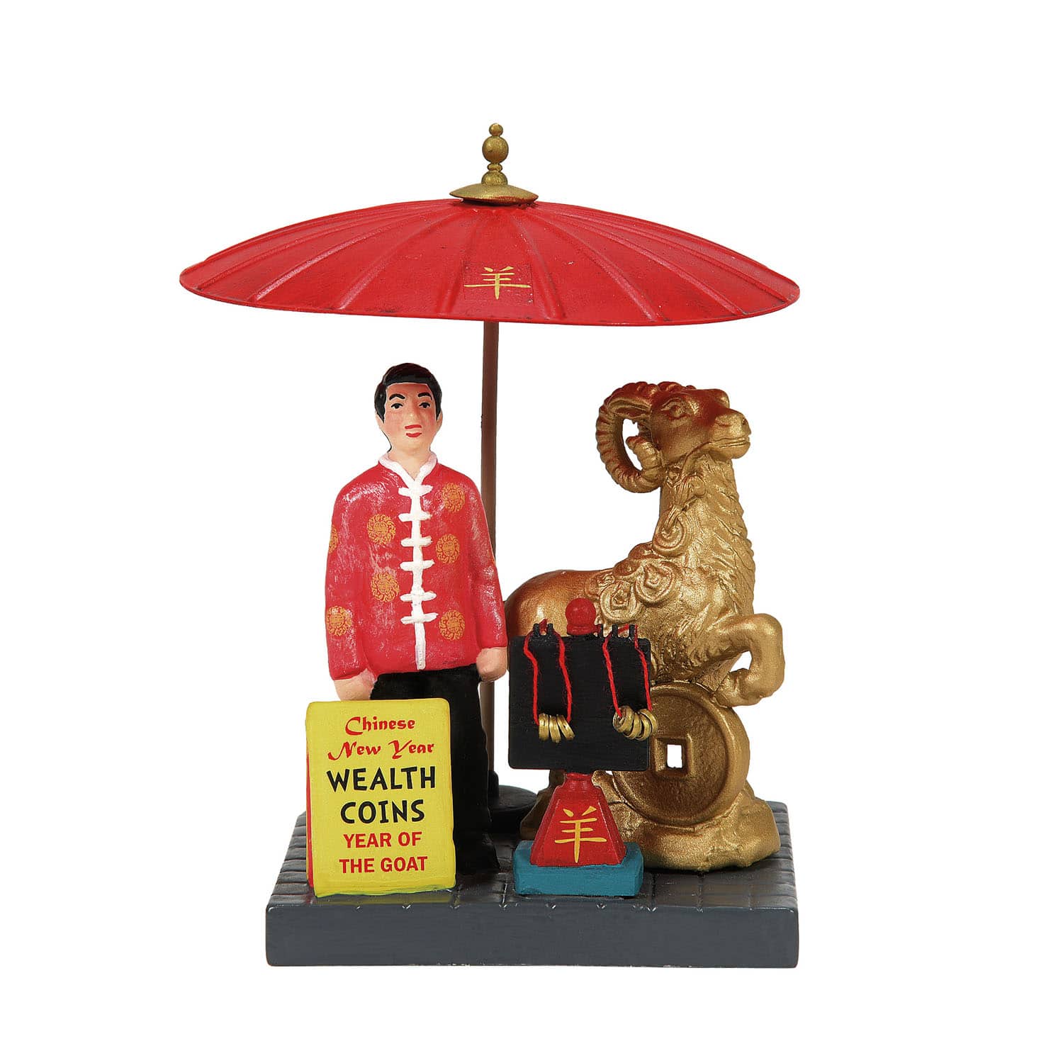 Luck Necklace Are the Goat Christmas in the City D56 New