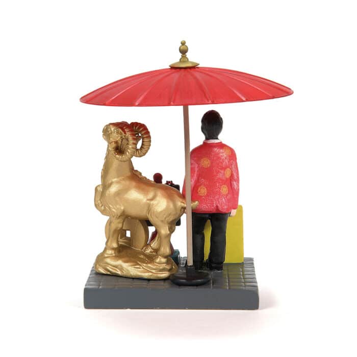 Luck Necklace Are the Goat Christmas in the City D56 New Back